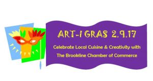 Brookline Chamber Invents Art-i Gras