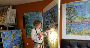 Brookline Artist Celebrates The Outdoors, The Universe