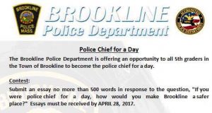 Become The Police Chief For A Day