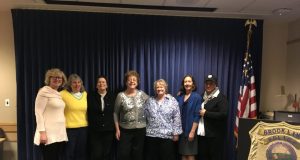 BPD Hosted A Coffee Hour For These Retired Brookline Police Female Officers