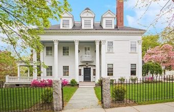 Brookline Mansion Capped Off With De Facto Ski Lodge