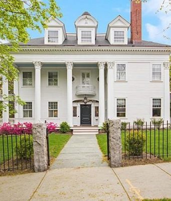 Brookline Mansion Capped Off With De Facto Ski Lodge