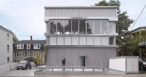 Parking Garage Extension Forms Home For Architects Ensamble
