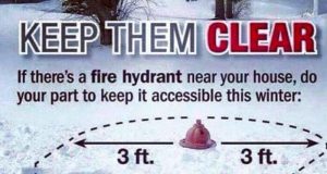 Keep Fire Hydrants Accessible This Winter
