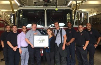 Jewish National Fund Visits Station 5
