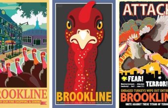 This Brookline Resident Turned The Town’s Abrasive Turkeys Into Art