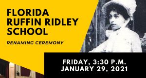 Public Schools Of Brookline Postpones Virtual Renaming Ceremony For Florida Ruffin Ridley School