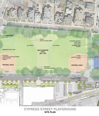 Town Of Brookline, Schools Announce Start Of Cypress Field & Playground Project