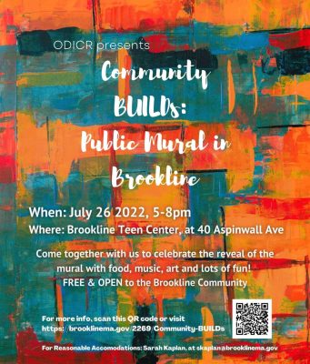 “Community BUILDs” Mural Reveal And Celebration