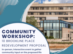 Town Of Brookline Invites Community To Workshop About Proposed Redevelopment Of 10 Brookline Place