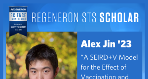 Brookline Teenager Named A Top 300 Scholar In 2023 Regeneron Science Talent Search