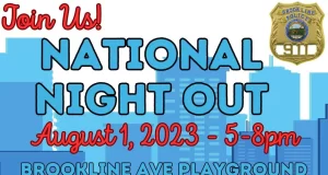 Brookline Police Invite Community Members To Attend National Night Out
