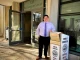 Brookline Town Clerk Installs New Ballot Drop Boxes