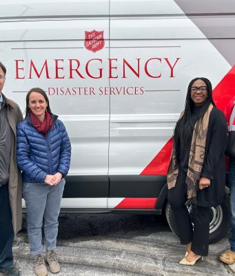 New Salvation Army Emergency Disaster Services Canteen Truck Enters Service For The 128th Boston Marathon