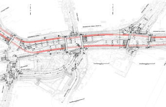 MBTA & Town Of Brookline Announce Launch Of Dedicated Bus Lane Pilot In Gateway East