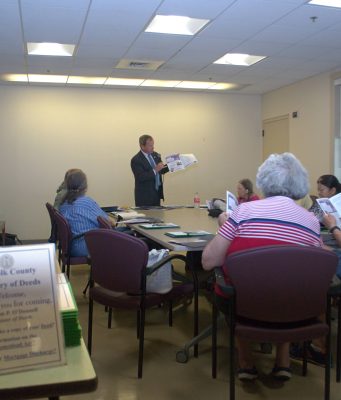 Register O’Donnell Appeared As Guest Speaker For The Brookline COA