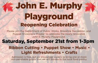 Invitation To Celebrate The Renovation & Reopening Of Two Playgrounds