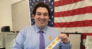 Brookline Town Clerk Releases Turkey-Themed “I Voted” Sticker Ahead Of Election Day