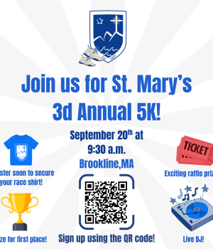3rd Annual St. Mary’s School 5K Run / Walk