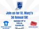 3rd Annual St. Mary’s School 5K Run / Walk
